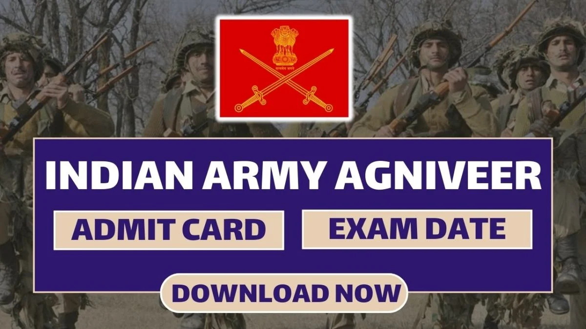 Indian Army Agniveer Exam Admit Card 2024