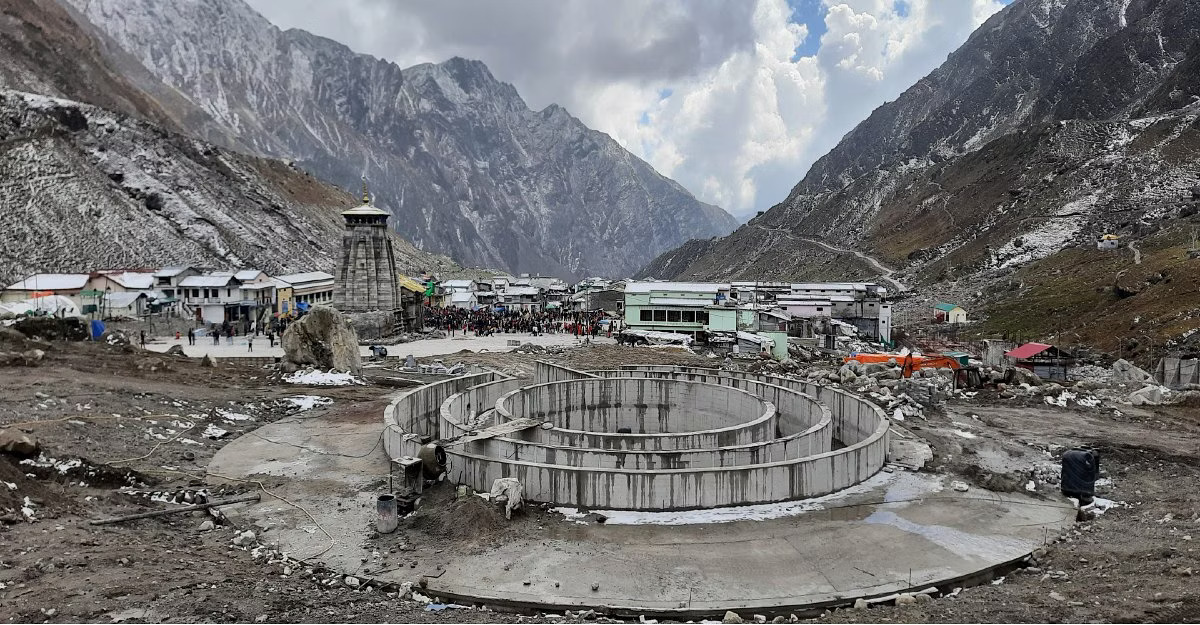 Kedarnath Temple Reconstruction 2024