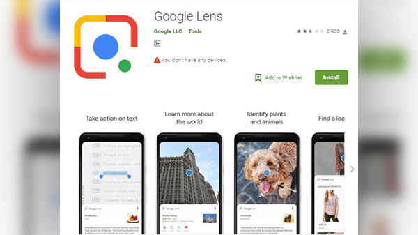 google lens