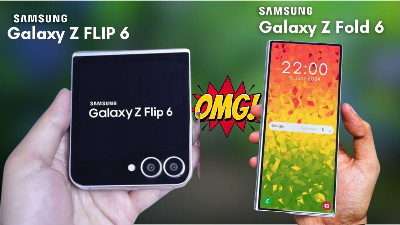 Galaxy Z Fold 6 and Galaxy Z Flip 6